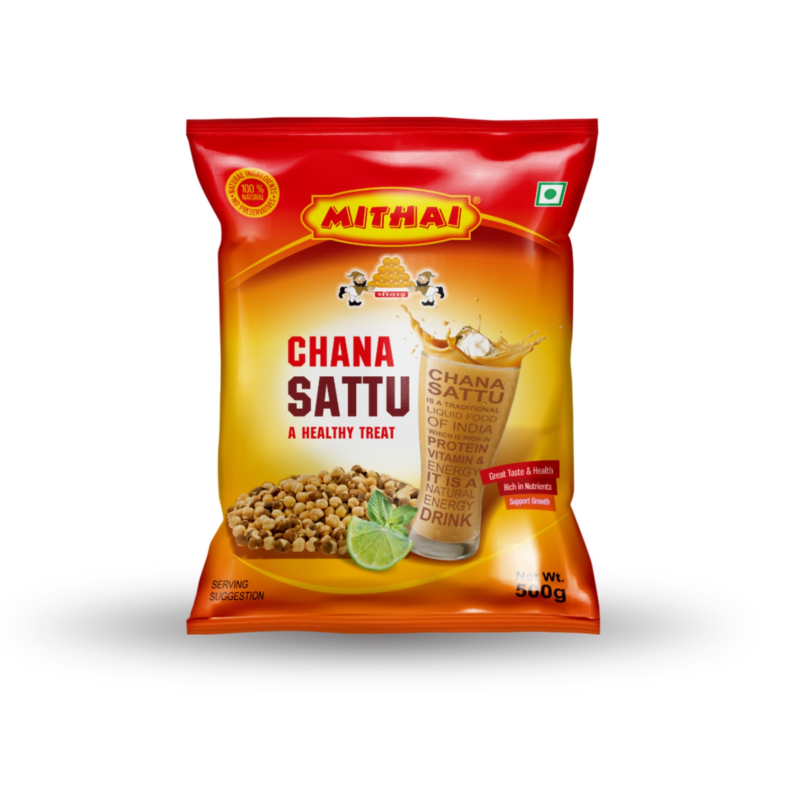 Mithai Chana Sattu-1KG (Pack of 2)